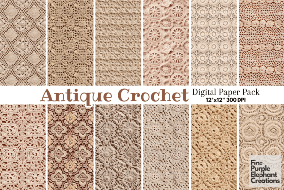 Download Antique Crochet Fabric Wool Texture - Crochet Collection
