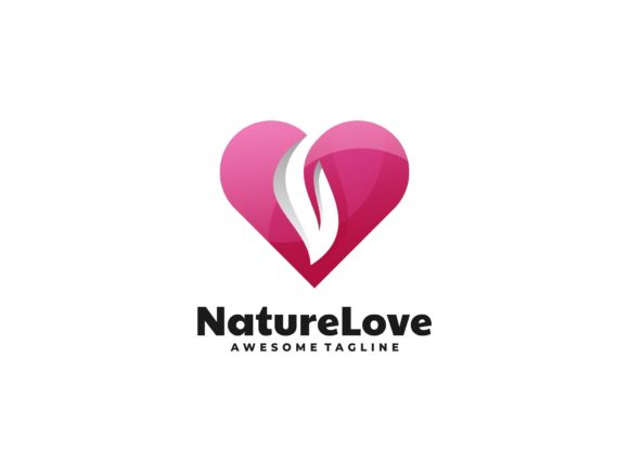 Download Nature Love Gradient Logo - Nature love Collection