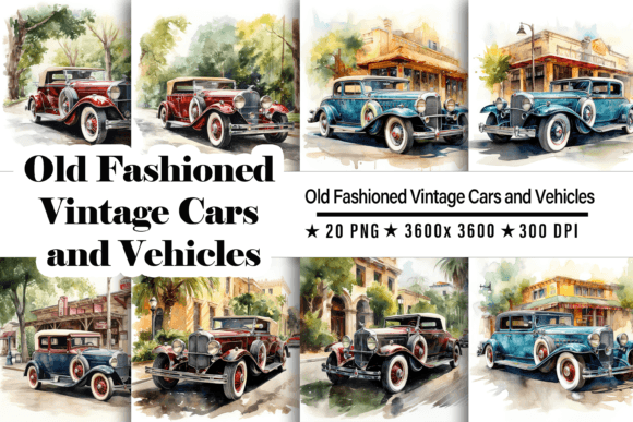 Download Old Fashioned Vintage Cars and Vehicles - Old fashioned Collection