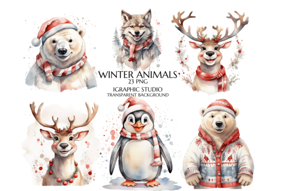Download Winter Woodland Animals Clipart - Premium Resources